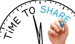 time to share