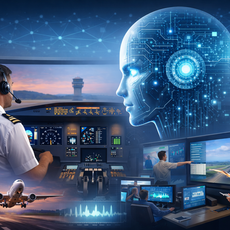 Artificial Intelligence and the future of aviation&nbsp;training.